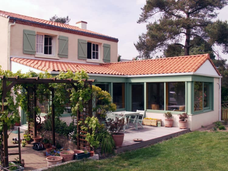Extension pour un salon cosy