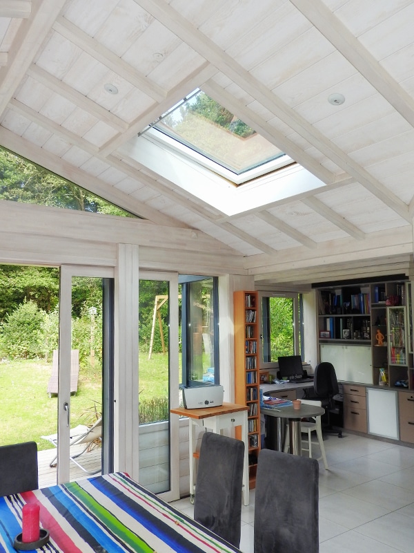 Une extension, deux pièces