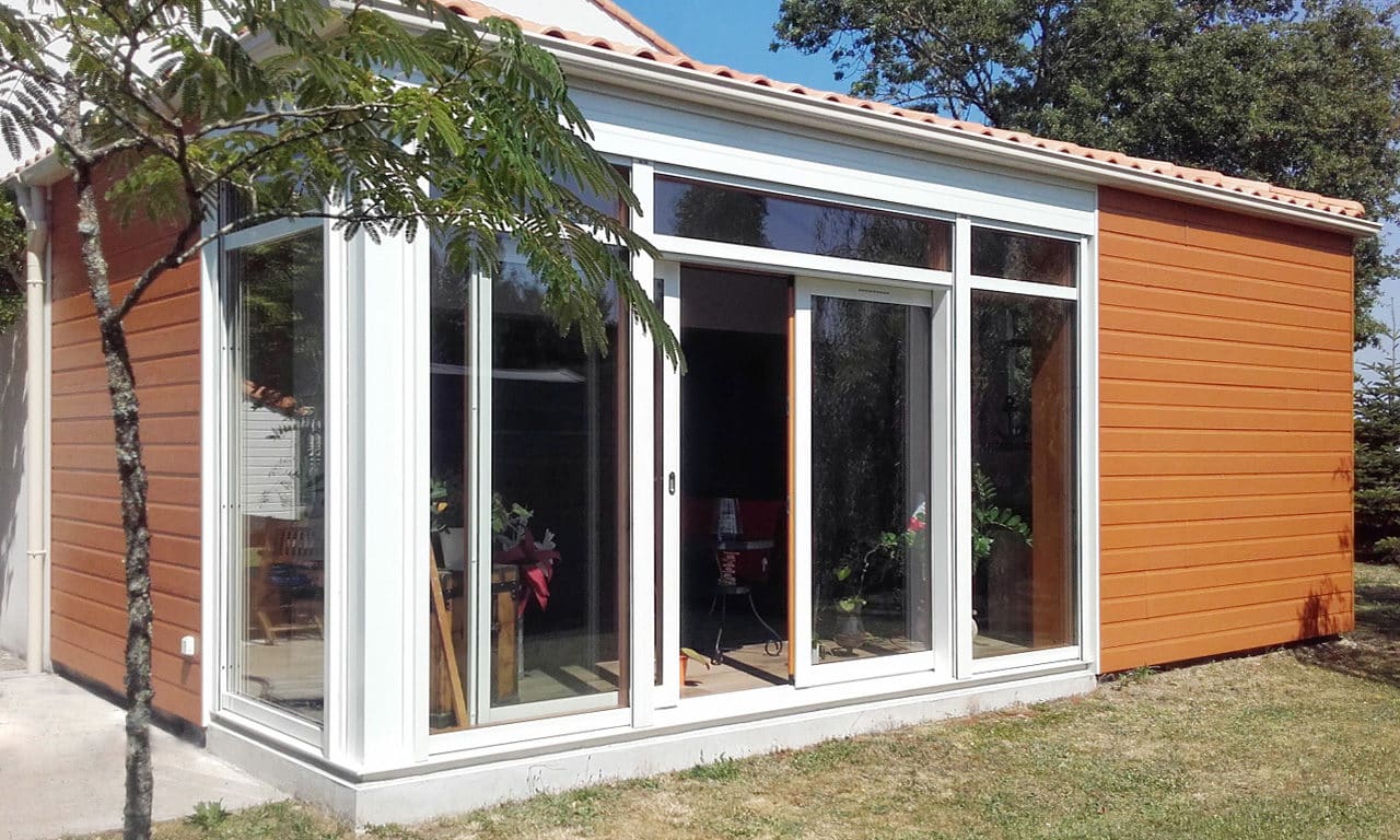 extension en ossature bois