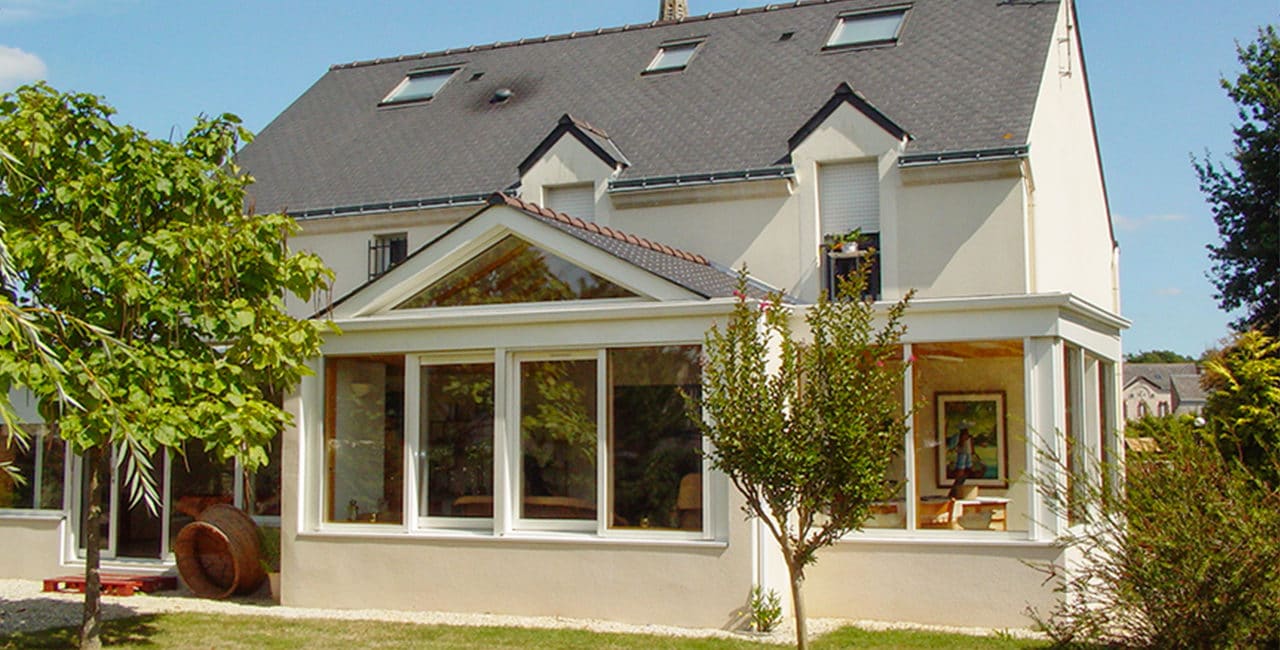 Une extension, deux toitures terrasses